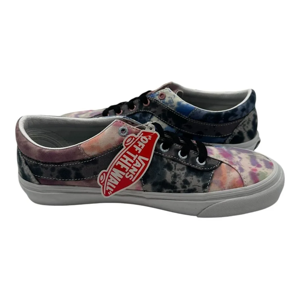 Vans Bold Ni Mix‎ Shoes Womens 8 Mixed Tie Dye Colorful Sneakers VN0A7TNKAXJ